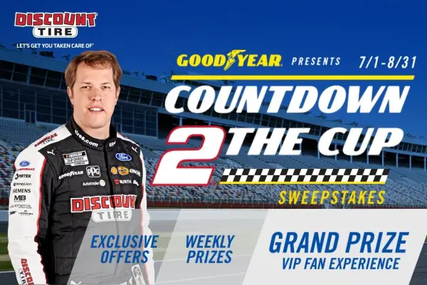 Goodyear Countdown To The Nascar Cup Sweepstakes