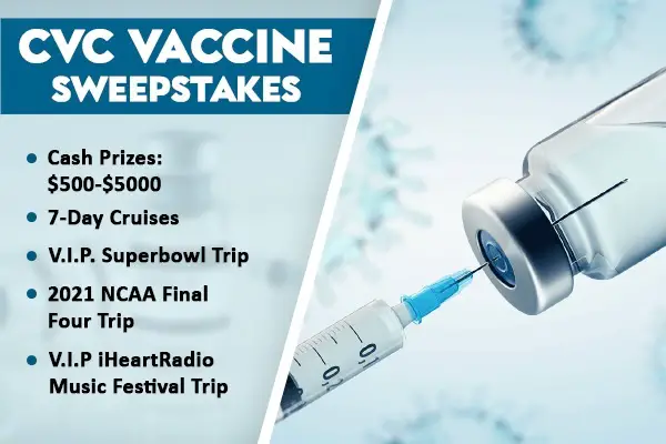 CVS Pharmacy COVID Vaccination Sweepstakes