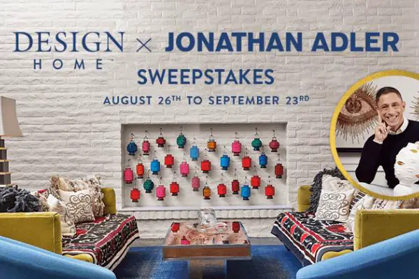 Design Home X Jonathan Adler Sweepstakes