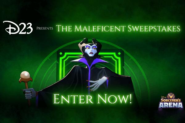 Disney Sorcerer’s Arena Maleficent Sweepstakes