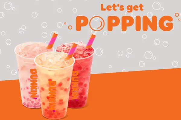 Dunkin' Popping Bubbles Sweepstakes