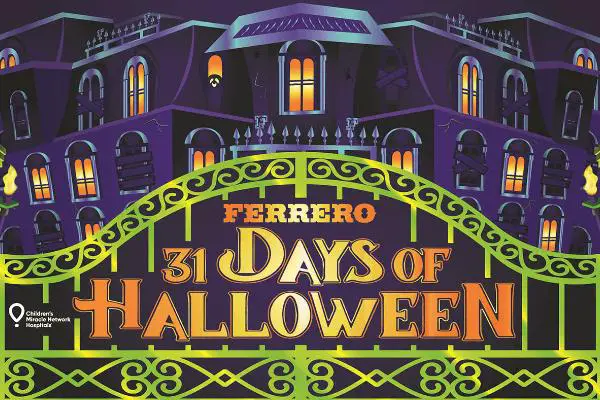 Ferrero “31 Days of Halloween Countdown Calendar” Sweepstakes