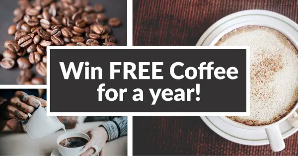 Win a Free Coffee For A Year!