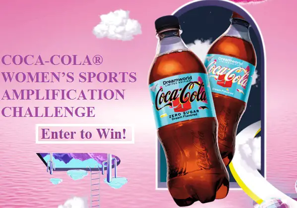 Coca Cola Women's Sports Amplification Challenge: Win up to $500 Free Amazon Gift Cards