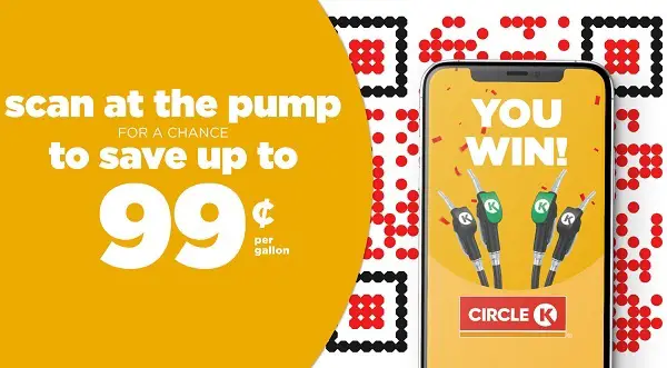 Circle K Scan To Win Instant Win Game (2+ Million Prizes)