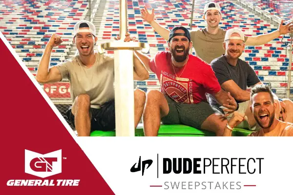 General Tire Dude Perfect Sweepstakes 2021
