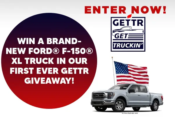 Get Truckin Sweepstakes: Win 2021 Ford F-150 XL Truck