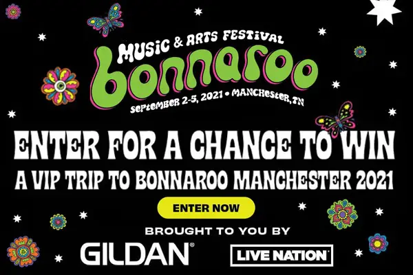 Win A Trip to Bonnaroo Music & Arts Festival with Gildan