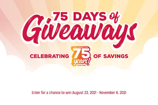 Grocery Outlet 75 Days of Giveaways 2021 (80+ Prizes)