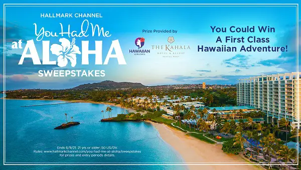 Hallmark Channel Hawaii Sweepstakes 2021