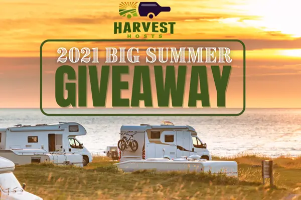 Harvest Hosts: Big Summer Giveaway of 2021