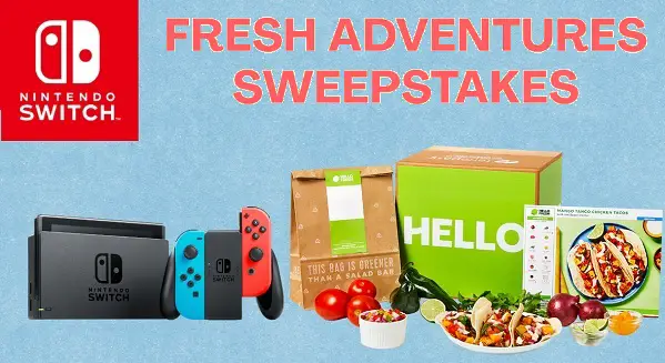 Hellofresh Nintendo Switch Giveaway 2021