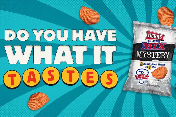 Herr's Flavor Mix Mystery Sweepstakes: Win $10000 Cash