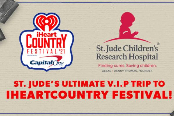 iHeartRadio and St. Jude Children’s Research Hospital We Won’t Stop Sweepstakes