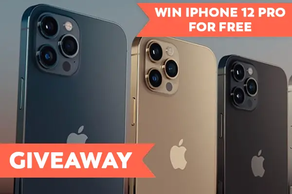 Win 128 GB iPhone 12 Pro for Free