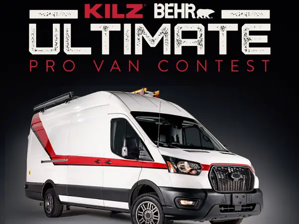Kilz Pro Van Contest 2023: Win A Ford Transit Van With Custom Painting Gear
