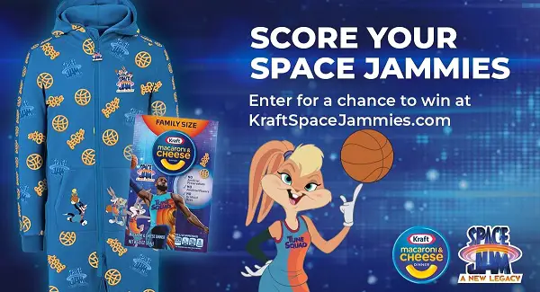 Kraft Space Jam Jammies Sweepstakes (500 Winners)