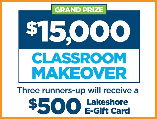 Lakeshore Learning Classroom Makeover Contest 2021