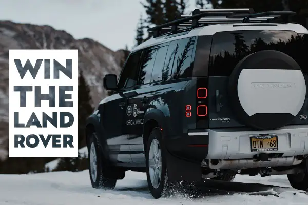 Land Rover Play Harder Sweepstakes