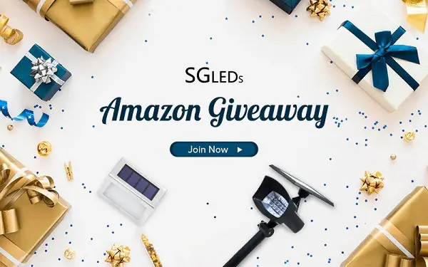 SGLEDs Outdoor LED Solar Lights Giveaway