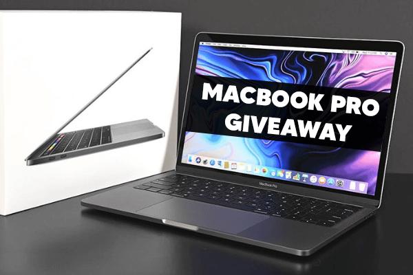 Win a $2,499.00 worth MacBook Pro for free