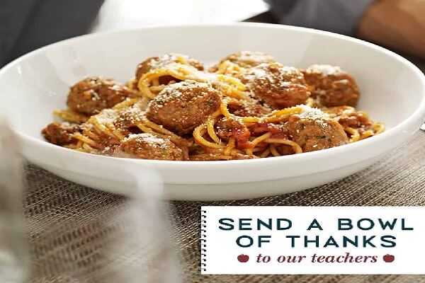 Macaroni Grill Nominate Teacher Appreciation Sweepstakes