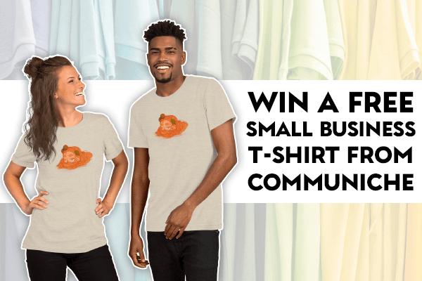 Mannafy’s T-shirt giveaway from Communiche