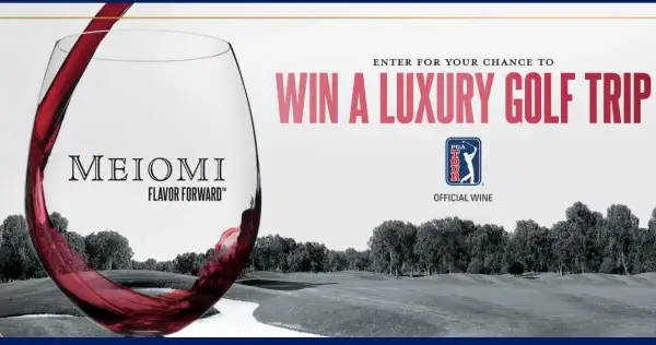 Meiomi Luxury Golf Trip Sweepstakes 2021