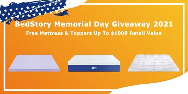 BedStory Free Mattress Giveaway 2021