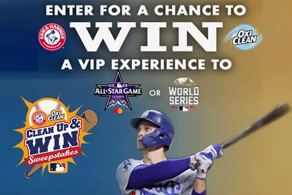MLB Clean Up & Win Sweepstakes 2021