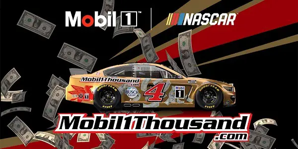 Mobil 1 Sweepstakes on Mobil1thousand.com