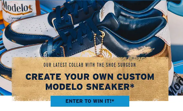 Modelo Summer Sweepstakes: Win Ultimate Sneakerhead Experience and Modelo Merchandise (714 Prizes)