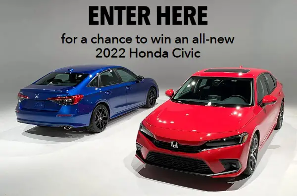 Honda Music Festivals Sweepstakes 2021: Win 2022 Honda Civic