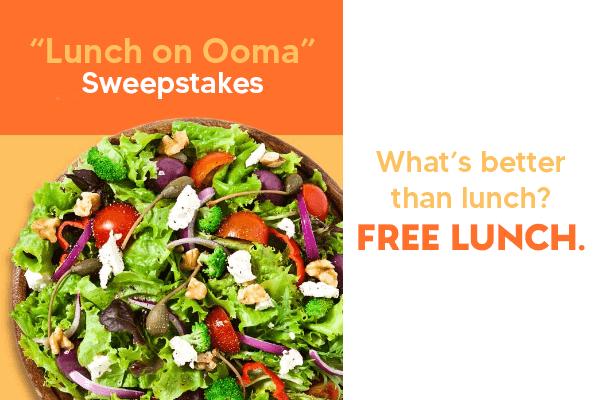 The Lunch on Ooma Sweepstakes