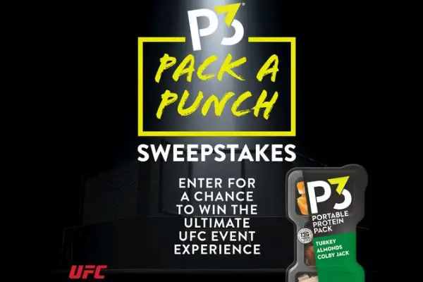P3 Pack a Punch Sweepstakes: Win UFC 266 Trip