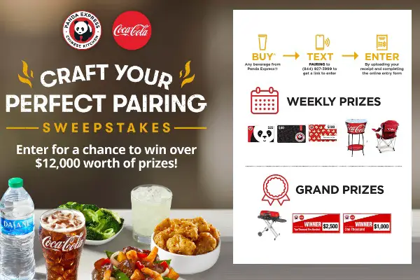 Coca-Cola Panda Express Giveaway (174 Prizes!)