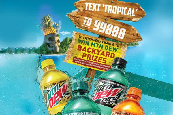 Pepsi Tropical Sweepstakes- Win MTN Dew Backyard