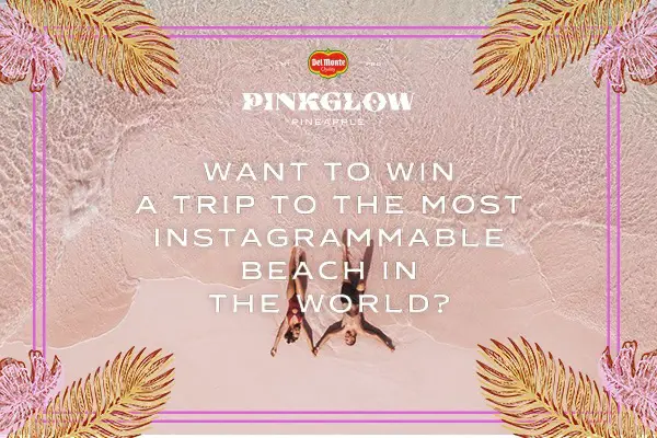 The Pinkglow® Pineapple Summer Photo Contest: Win a trip to Bahamas