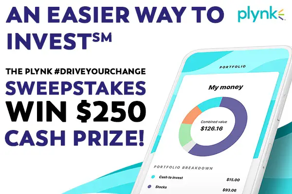 The Plynk Drive Your Change Sweepstakes: Win $250 Cash Prize