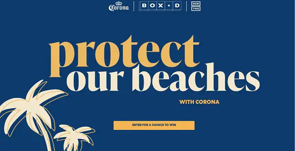 Corona Protect Our Beaches Sweepstakes (250 Prizes)