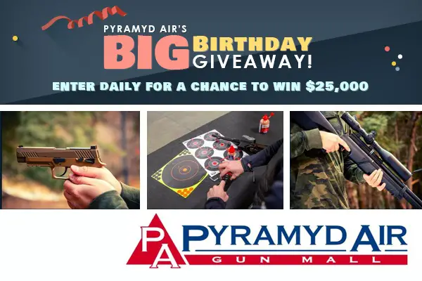 Pyramyd Air Big Birthday Giveaway 2021