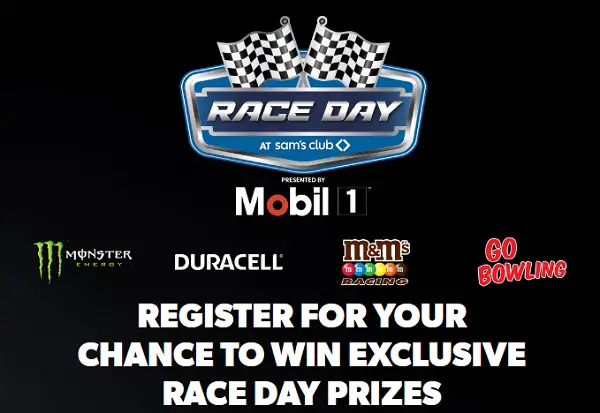 Race Day at Sam’s Club Sweepstakes (10 Winners)