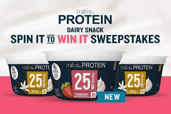 Ratio Protein Dairy Snack Instant Win Game (711 Prizes)