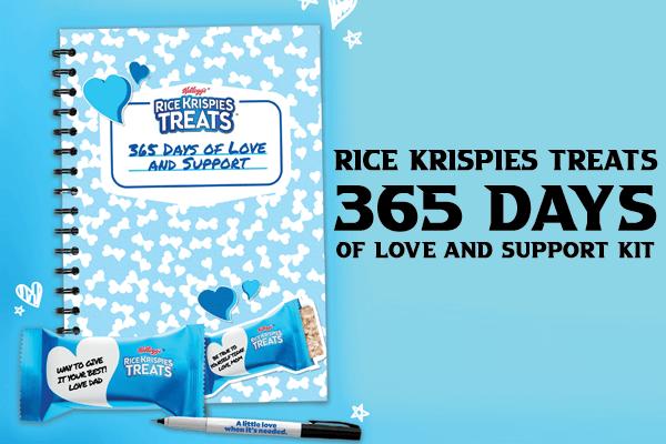 Kellogg’s Rice Krispies Treats 365 Days of Love and Support Kit