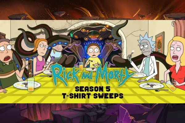 Rick and Morty Spencer's Season 5 T-Shirt Giveaway