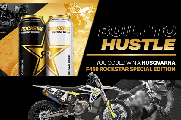 Rockstar Husqvarna Motorcycle Giveaway 2021