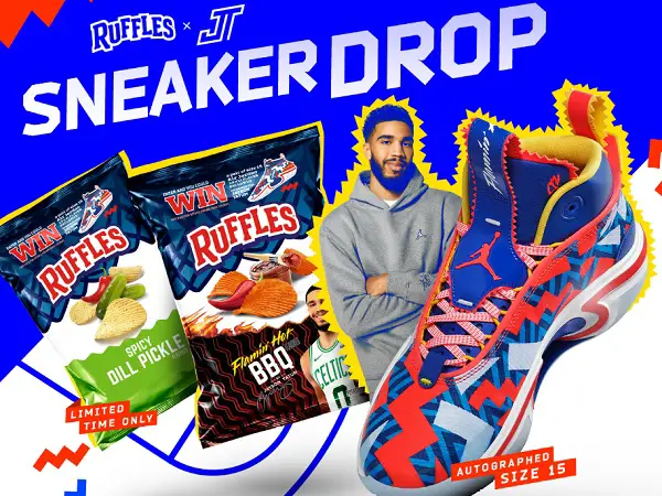 Ruffles Sneakers Sweepstakes 2022: Win Air Jordan XXXVI Player Sneakers (22 Winners)