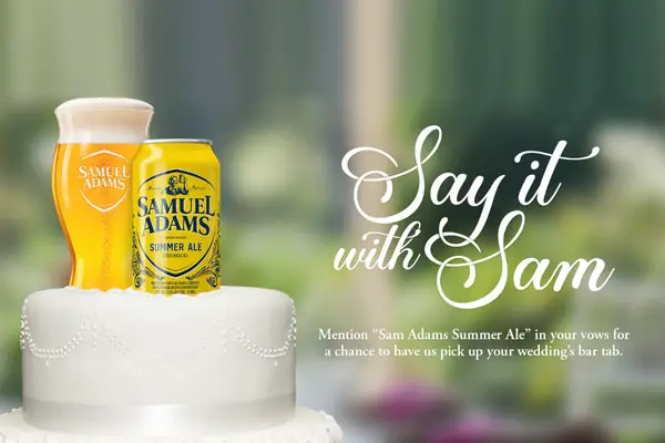 Samuel Adams Summer Wedding Contest