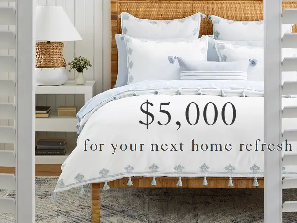Serena and Lily $5000 Home Makeover Sweepstakes