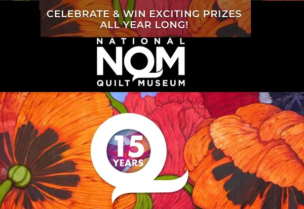 Quilt Museum Anniversary Sweepstakes: Win Free Sewing Machines & Fabrics Assortments